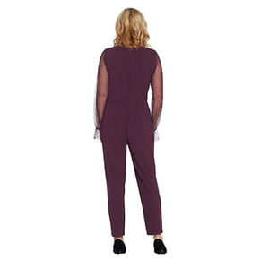 Du Jour Purple Large Romper